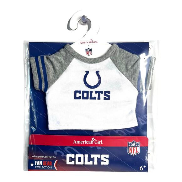 American Girl Doll NFL Indianapolis COLTS TEE + STARRY JEGGINGS Football Outfit! - Picture 6 of 13
